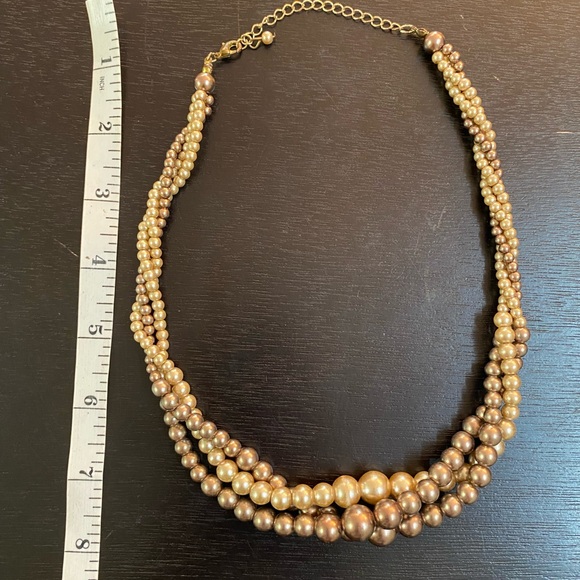 Vintage faux pearls necklace - Picture 3 of 5